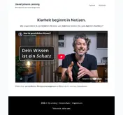 Kleine Seitenvorschau von djlensing.de