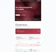 Kleine Seitenvorschau von praxis-vandinther.de
