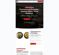 Kleine Seitenvorschau von parkrestaurant-endingen.de