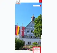 Kleine Seitenvorschau von uhingen.de