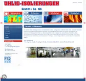 Kleine Seitenvorschau von uhlig-isolierungen.de