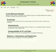 Kleine Seitenvorschau von herbwitch.de