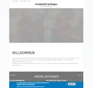 Kleine Seitenvorschau von praxisklinik-tuttlingen.de