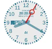 Kleine Seitenvorschau von uhr.ptb.de