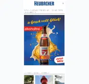 Kleine Seitenvorschau von heubacher.de