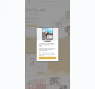 Kleine Seitenvorschau von uk-couch.de