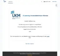 Kleine Seitenvorschau von ukm.elearning-home.de