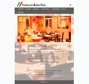 Kleine Seitenvorschau von trattoria-bella-vita.de
