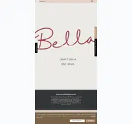Kleine Seitenvorschau von trattoria-bella.de