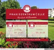 Kleine Seitenvorschau von praxiszentrum-celle.de