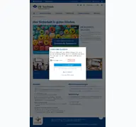 Kleine Seitenvorschau von uksachsen.de