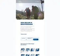 Kleine Seitenvorschau von berchtesgaden.de