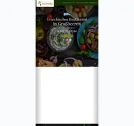 Kleine Seitenvorschau von kalimera-restaurant-grossbeeren.de