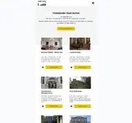Kleine Seitenvorschau von traukalender.aachen.de
