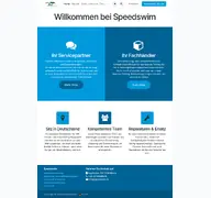 Kleine Seitenvorschau von speedswim.de