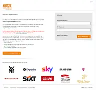 Kleine Seitenvorschau von dak.mitarbeiterangebote.de