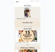 Kleine Seitenvorschau von katharinascakes.de