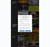 Kleine Seitenvorschau von travelpixels.de