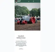 Kleine Seitenvorschau von treckerclub.de