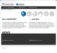 Kleine Seitenvorschau von www2.hochschulsport.uni-kl.de