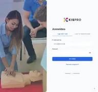 Kleine Seitenvorschau von login.kispro.de