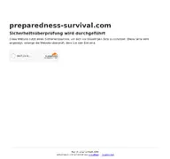 Kleine Seitenvorschau von preparedness-survival.com