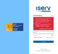 Kleine Seitenvorschau von iserv-trg-oha.de