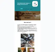 Kleine Seitenvorschau von tierschutzvereinpangea.de