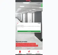 Kleine Seitenvorschau von berger-spinde.de
