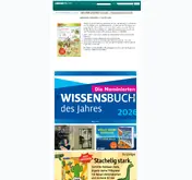 Kleine Seitenvorschau von umbreitlive.de
