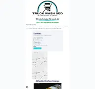Kleine Seitenvorschau von truckwash-sued.de
