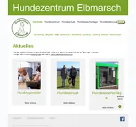 Kleine Seitenvorschau von hundezentrum-elbmarsch.de