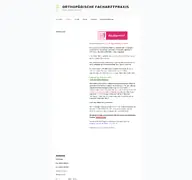 Kleine Seitenvorschau von xn--orthopdie-humbsch-vqb.de