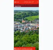 Kleine Seitenvorschau von tittmoning.de