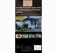 Kleine Seitenvorschau von gaststaette-damals.de