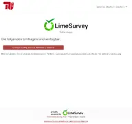 Kleine Seitenvorschau von umfragen.tu-berlin.de