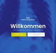 Kleine Seitenvorschau von xn--rzte-am-neckar-4hb.de