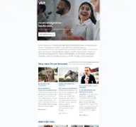 Kleine Seitenvorschau von umfrage.vaa.de