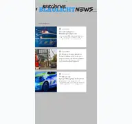 Kleine Seitenvorschau von bergischeblaulichtnews.de
