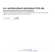 Kleine Seitenvorschau von xn--wchtersbach-pizzataxi-51b.de