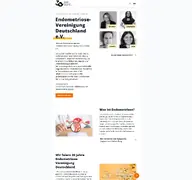 Kleine Seitenvorschau von endometriose-vereinigung.de
