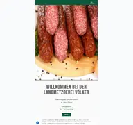 Kleine Seitenvorschau von metzgerei-voelker.de