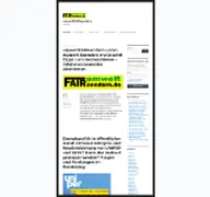 Kleine Seitenvorschau von umweltfairaendern.de