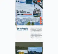 Kleine Seitenvorschau von bergbahnen-stjohann.at