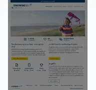 Kleine Seitenvorschau von umweltpreis.stadtwerke-kiel.de