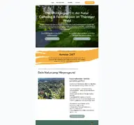 Kleine Seitenvorschau von naturcamp-meyersgrund.de