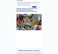 Kleine Seitenvorschau von umwelttechnik.eggers-gruppe.de