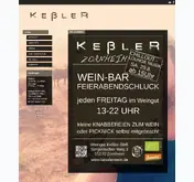 Kleine Seitenvorschau von kesslerwein.de
