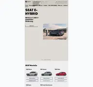 Kleine Seitenvorschau von bergmann.seat.de