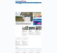 Kleine Seitenvorschau von leinetal24.de
